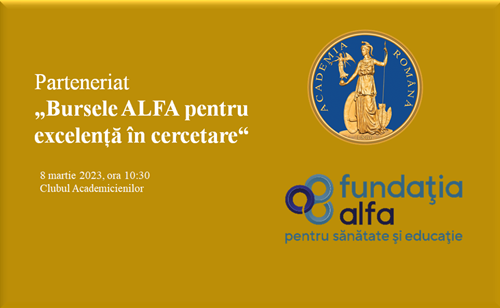 Bursele ALFA pentru excelență în cercetare