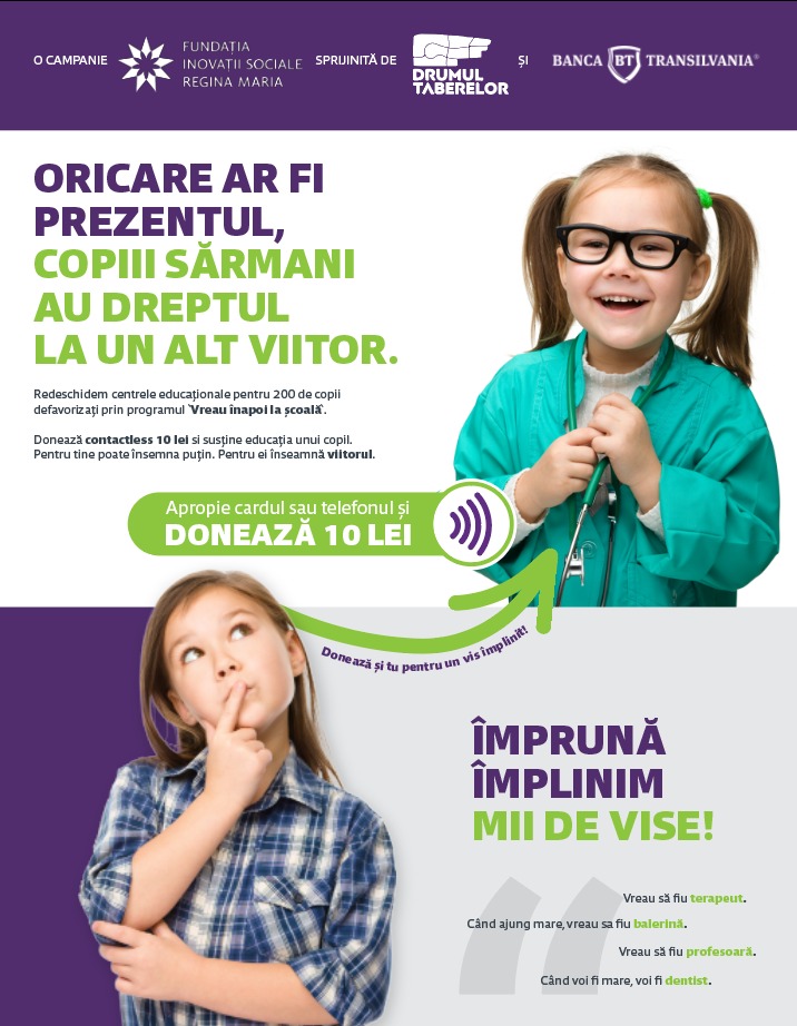 Impreuna implinim mii de vise!