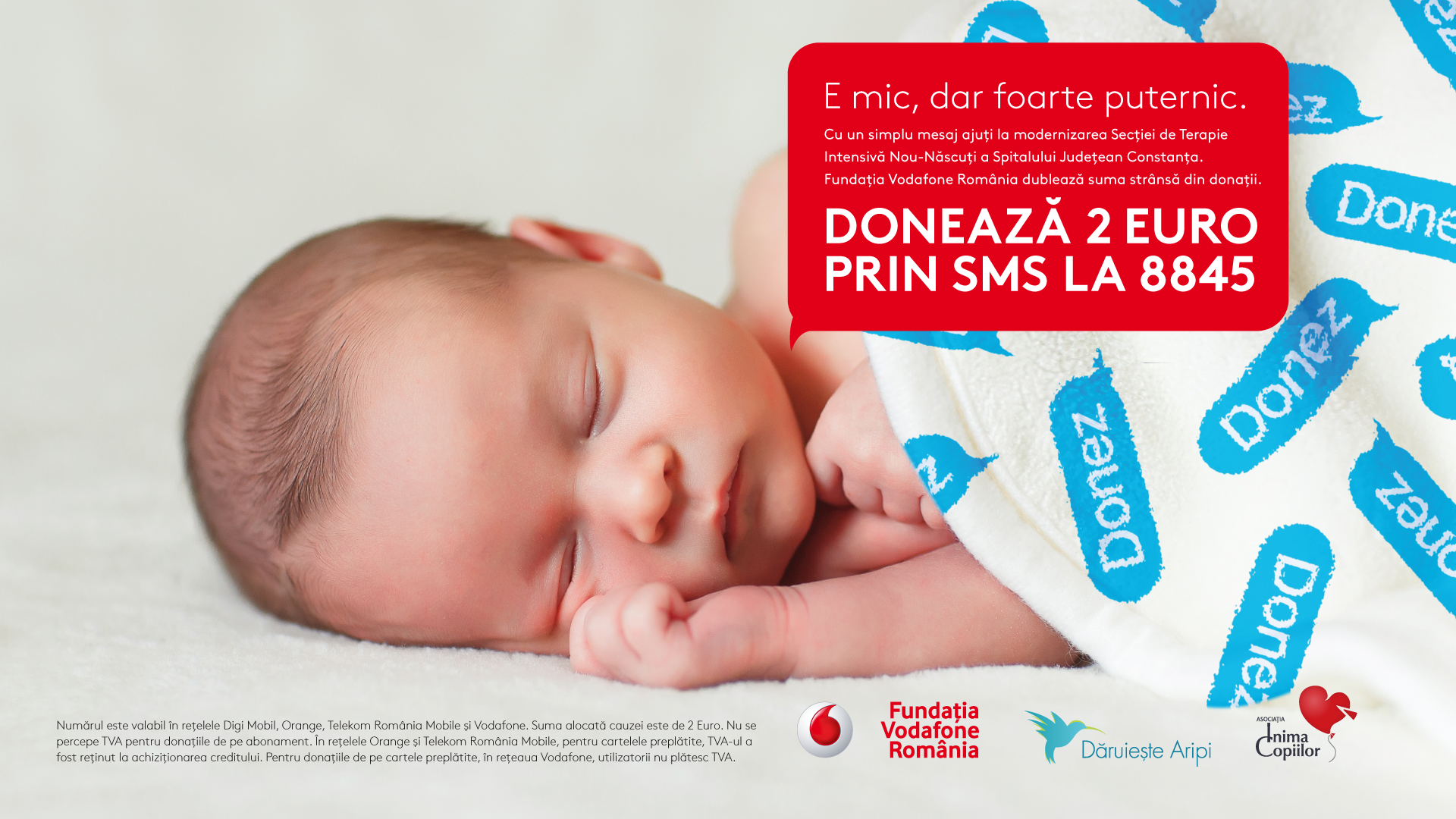 Campanie de comunicare pentru proiectul de modernizare a Sectiei de terapie intensiva nou-nascuti de la Spitalul Judetean Constanta