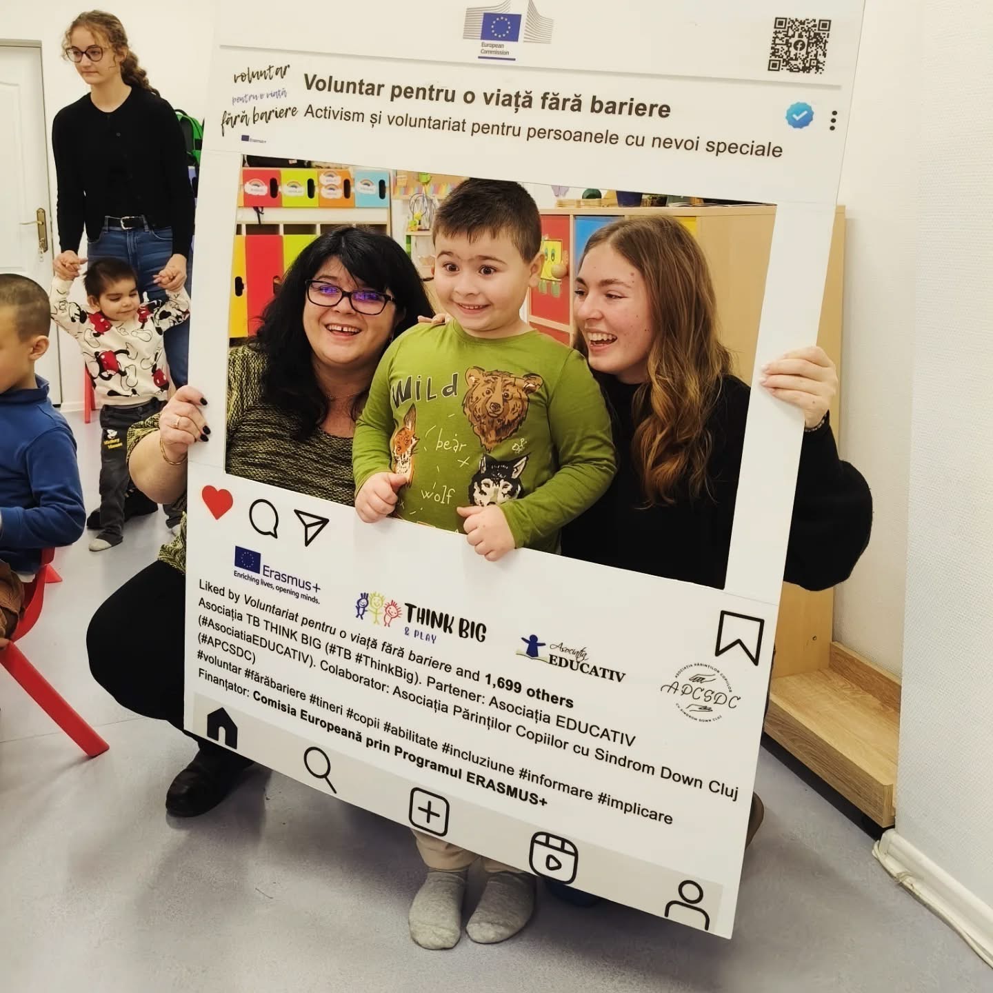 Activism și voluntariat pentru persoanele cu nevoi speciale