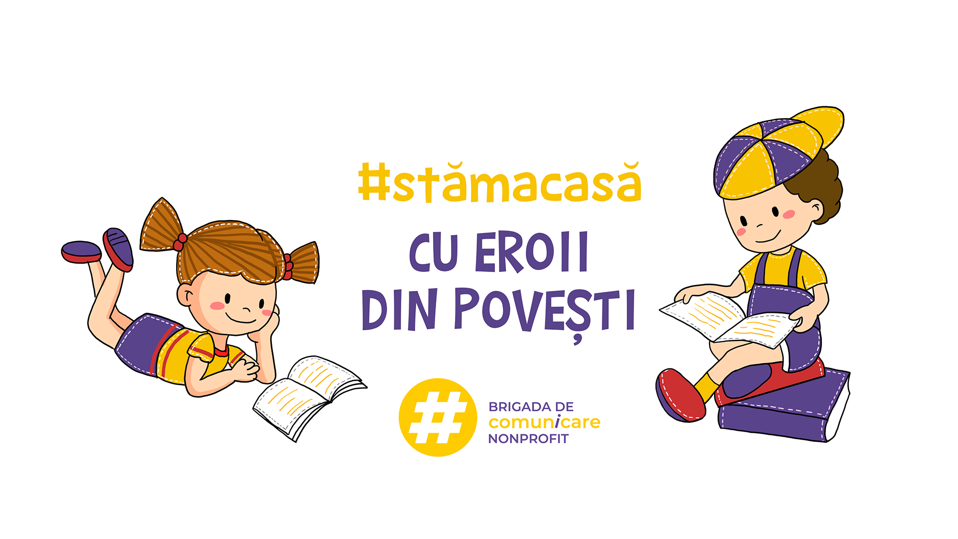 #stămacasă cu eroii din povești