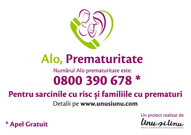 Call Center - Alo,Prematuritate