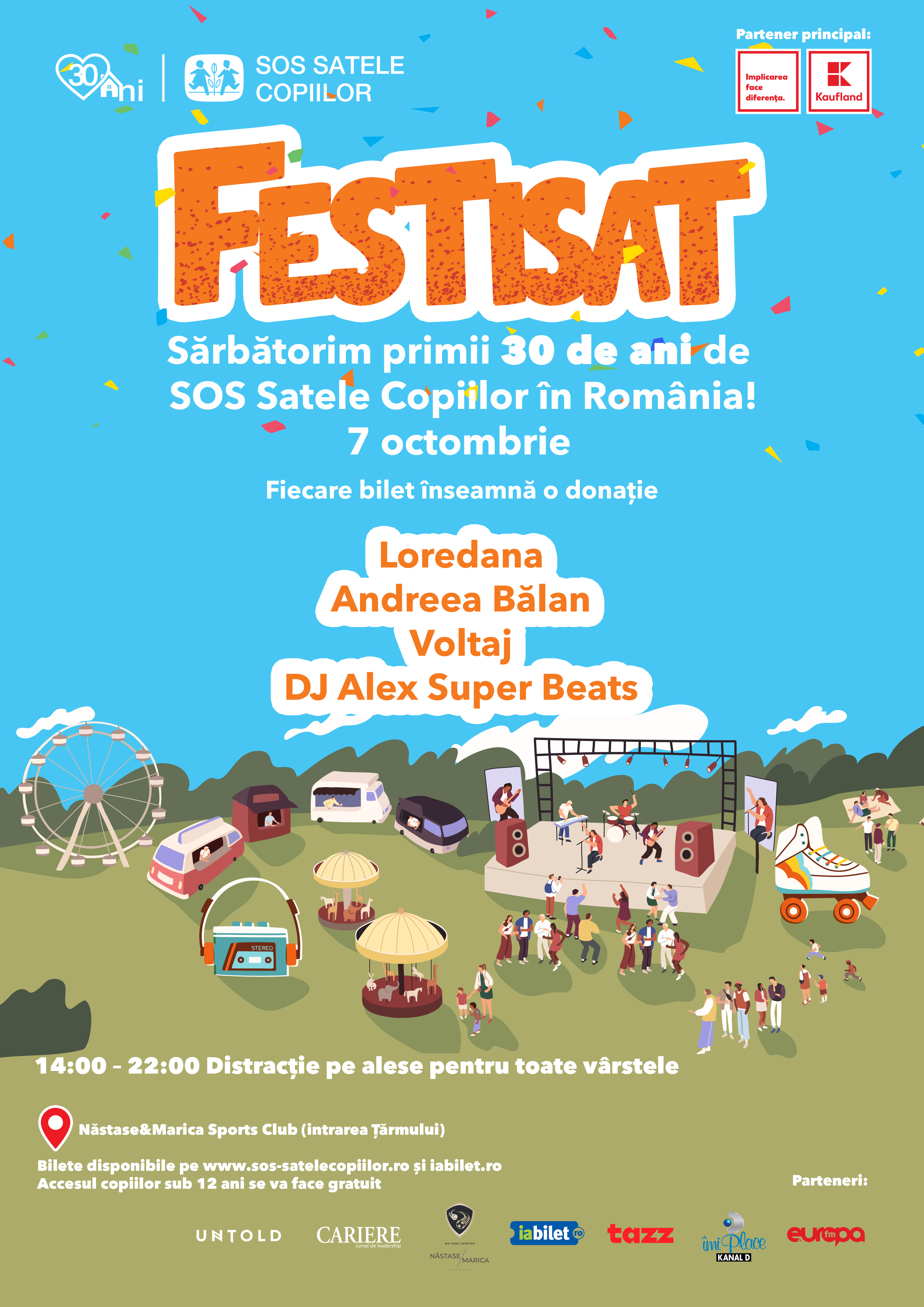 FestiSAT, festival caritabil
