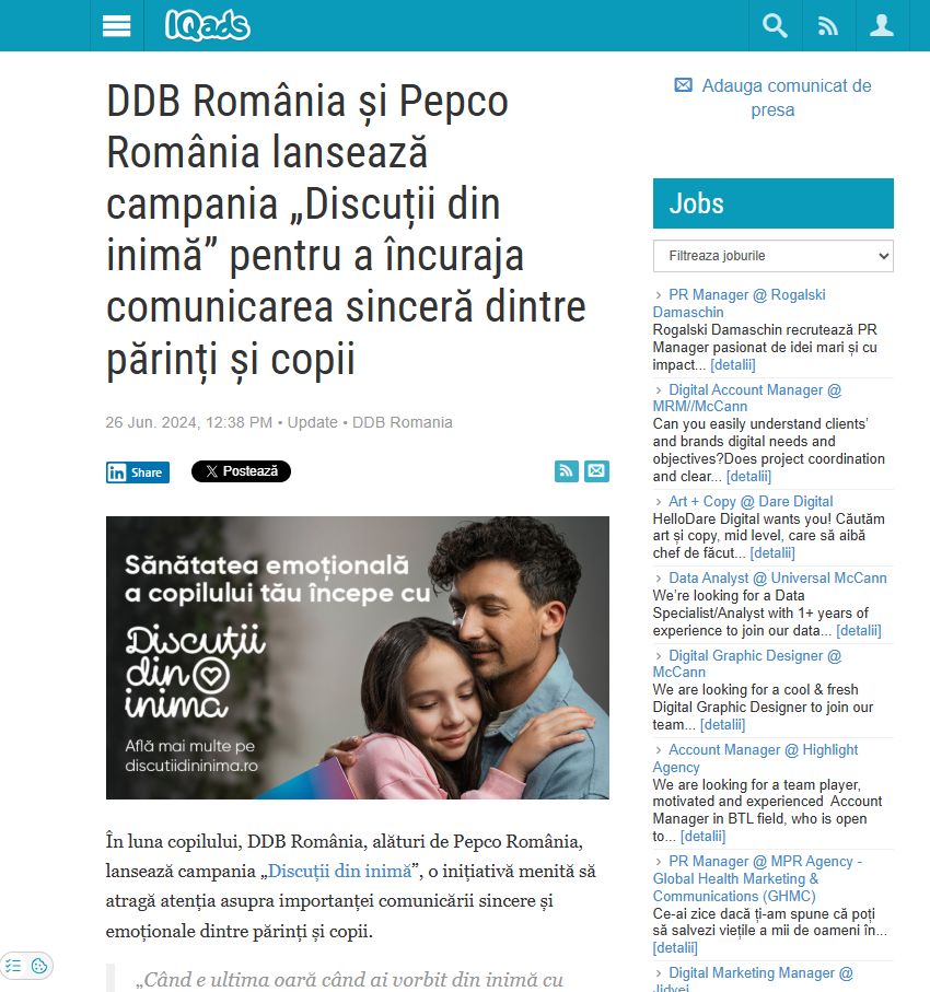 Discuții din inima