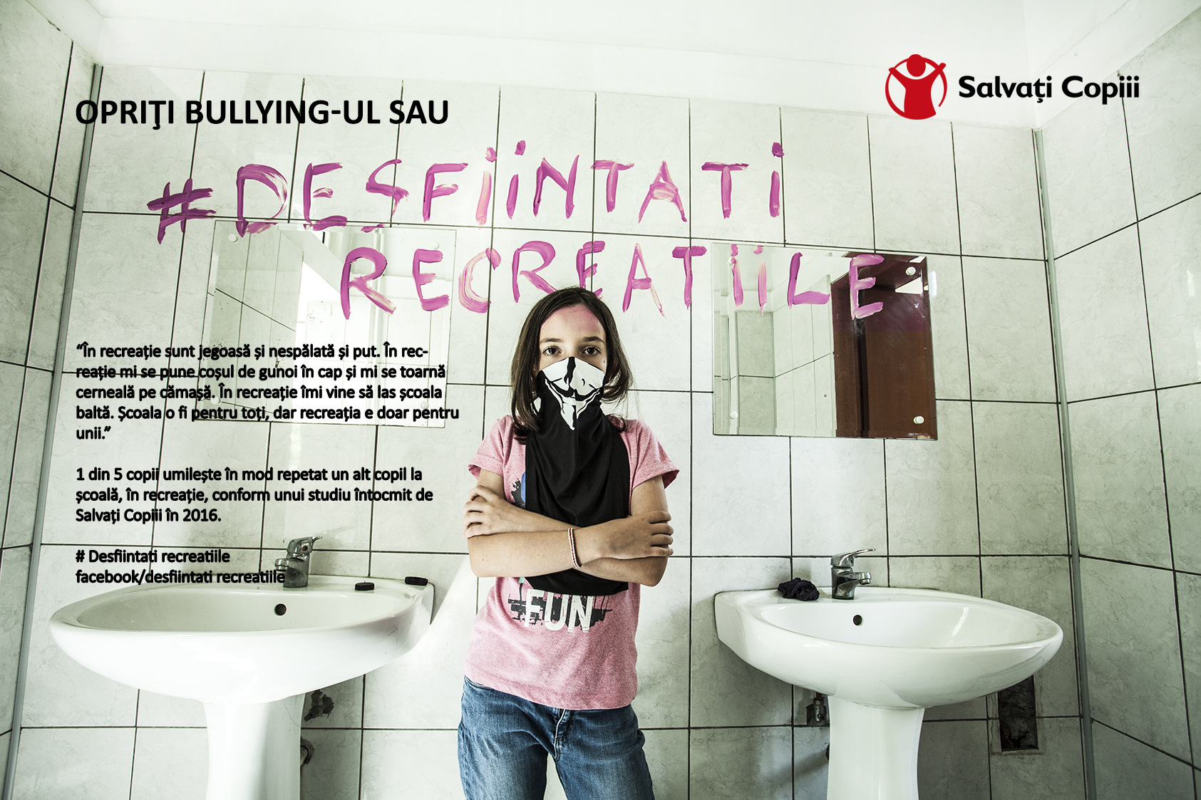 Opriti bullying-ul sau desfiintati recreatiile