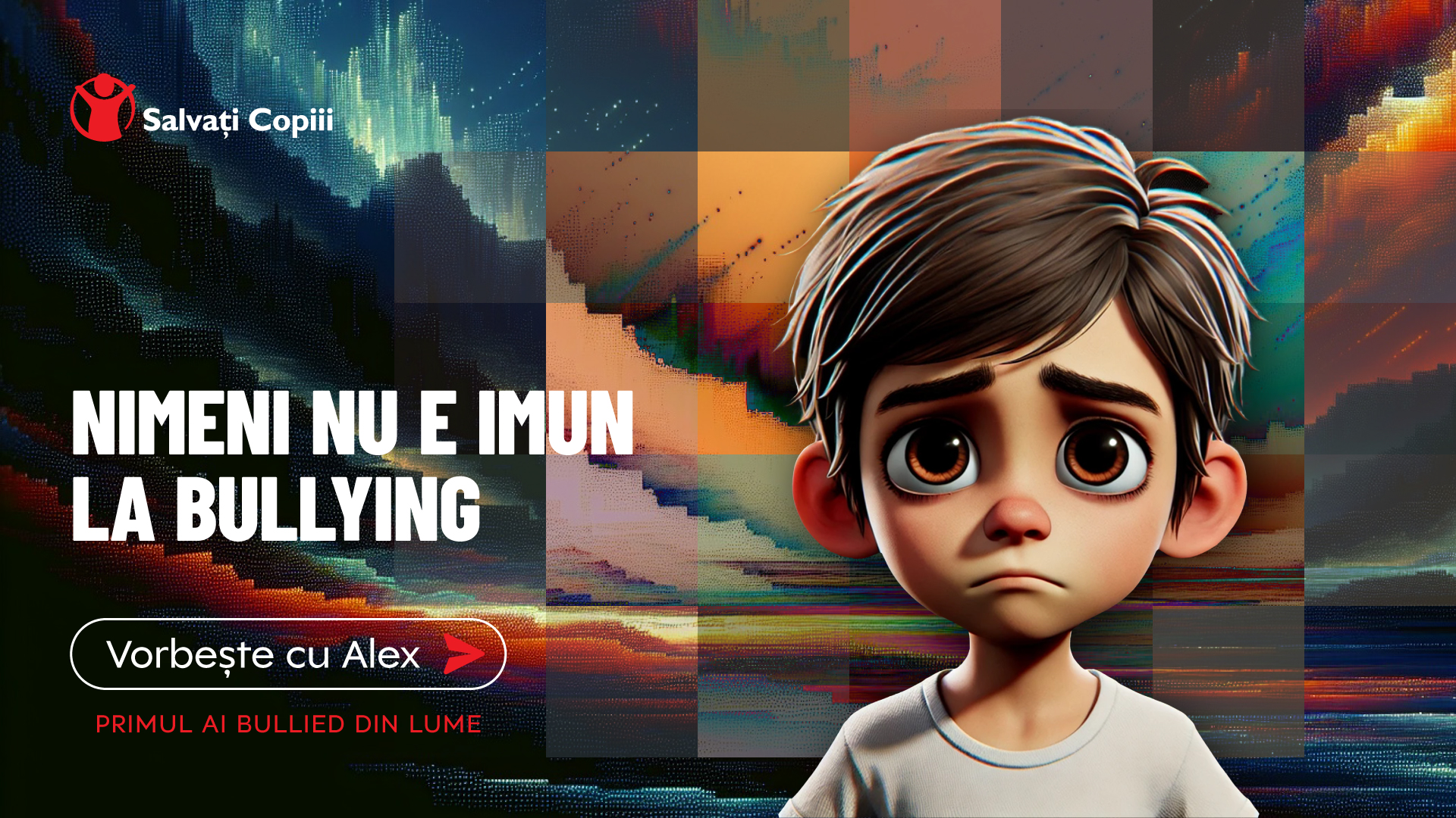 Nimeni nu e imun la bullying. Vorbește cu ALEX.