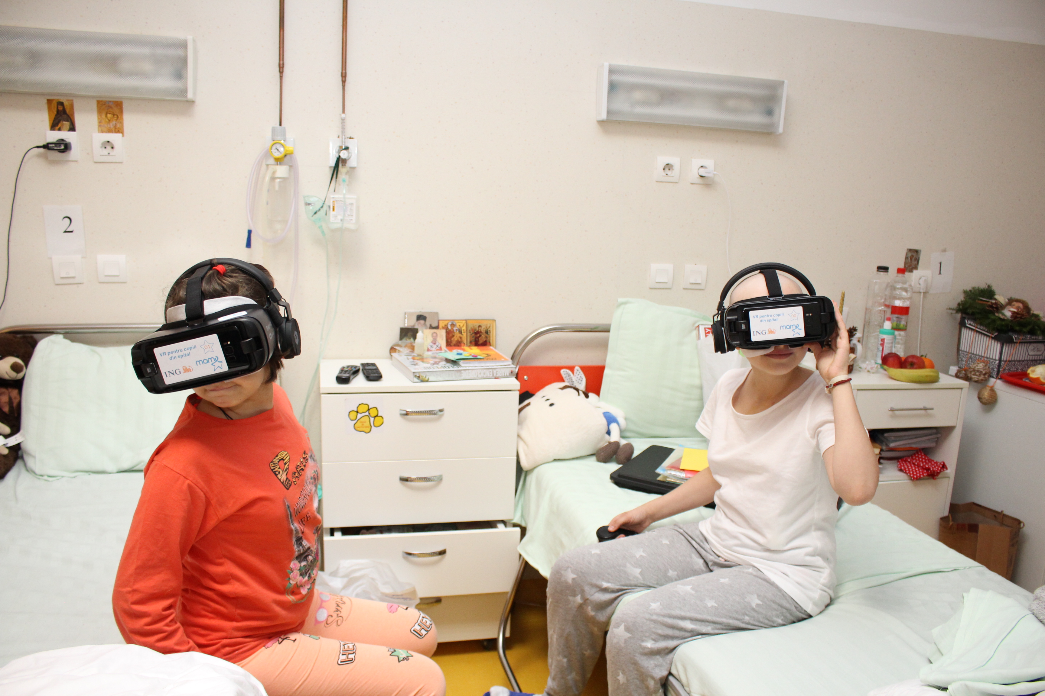 VR pentru copiii din SPITAL