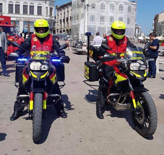 "Paramedicii SMURD - mai rapizi, mai eficienti" - salvarea de vieti omenesti cu ajutorul motocicletelor SMURD - extindere proiect in Cluj si Constanta