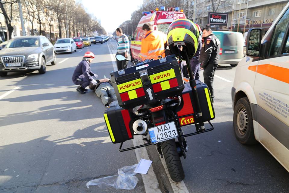 "Paramedicii SMURD - mai rapizi, mai eficienti" - salvarea de vieti omenesti cu ajutorul motocicletelor SMURD - extindere proiect in Cluj si Constanta