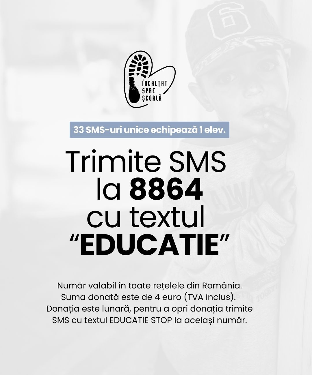 Încălțat spre școală