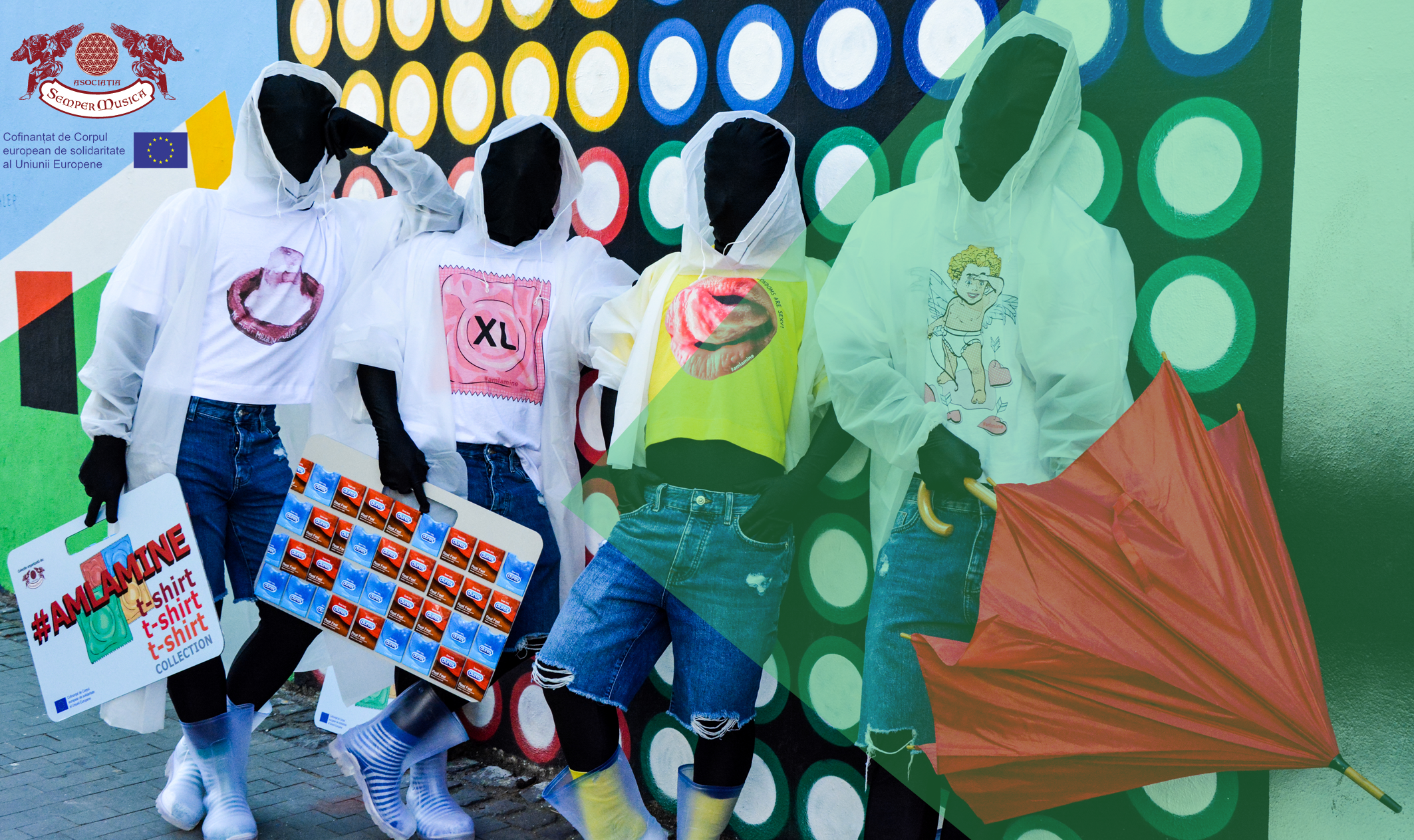 Tineri cu CAP! - prevenire HIV pentru liceeni si prima colectie de tricouri impotriva HIV!