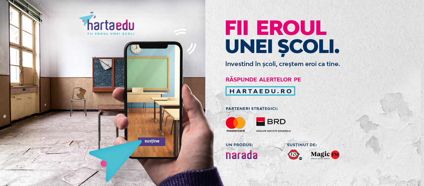 HartaEdu - platforma voce a tuturor şcolilor din România