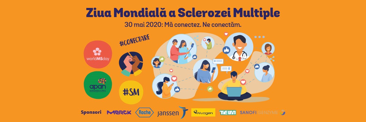 Ziua Mondiala a Sclerozei Multiple 2020 - #Conectare. Ma conectez. Ne conectăm