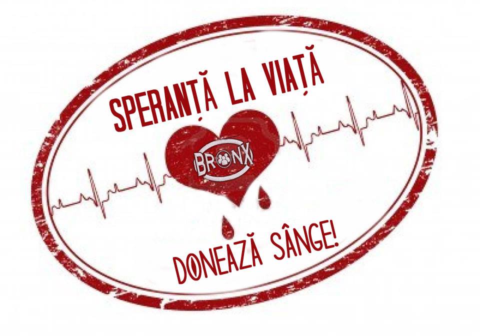 Speranta pentru viata! Doneaza sange!