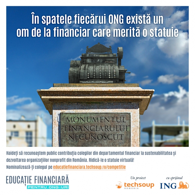 Platforma Educatie Financiara pentru ONG-uri cauta ”Responsabilul financiar al anului in mediul ONG”