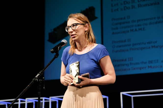 Premiul I pentru “Let's Do It, Danube!” la Gala Societății Civile - secțiunea Proiecte pentru Tineret