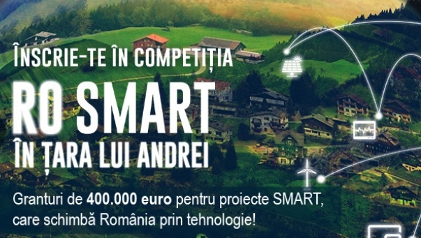 Până pe 23 octombrie mai poți înscrie proiecte de tip SMART CITY în competiția națională RO SMART în Țara lui Andrei