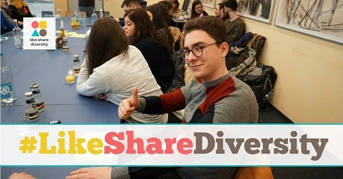 SIGN IN LOVE! Like Share Diversity! Log out Hate Speech! // Campanie a tinerilor împotriva discursului instigator la ură