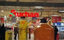 Hipermarketurile Auchan au colectat 10.000 de litri de ulei alimentar uzat în 5 săptămâni