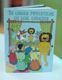 "In lumea povestilor cu Leul Curajos", prima carte teraputica creata pentru copiii si adolescentii bolnavi de cancer