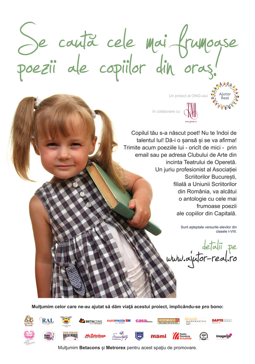 Colectia celor mai frumoase poezii ale copiilor din oras