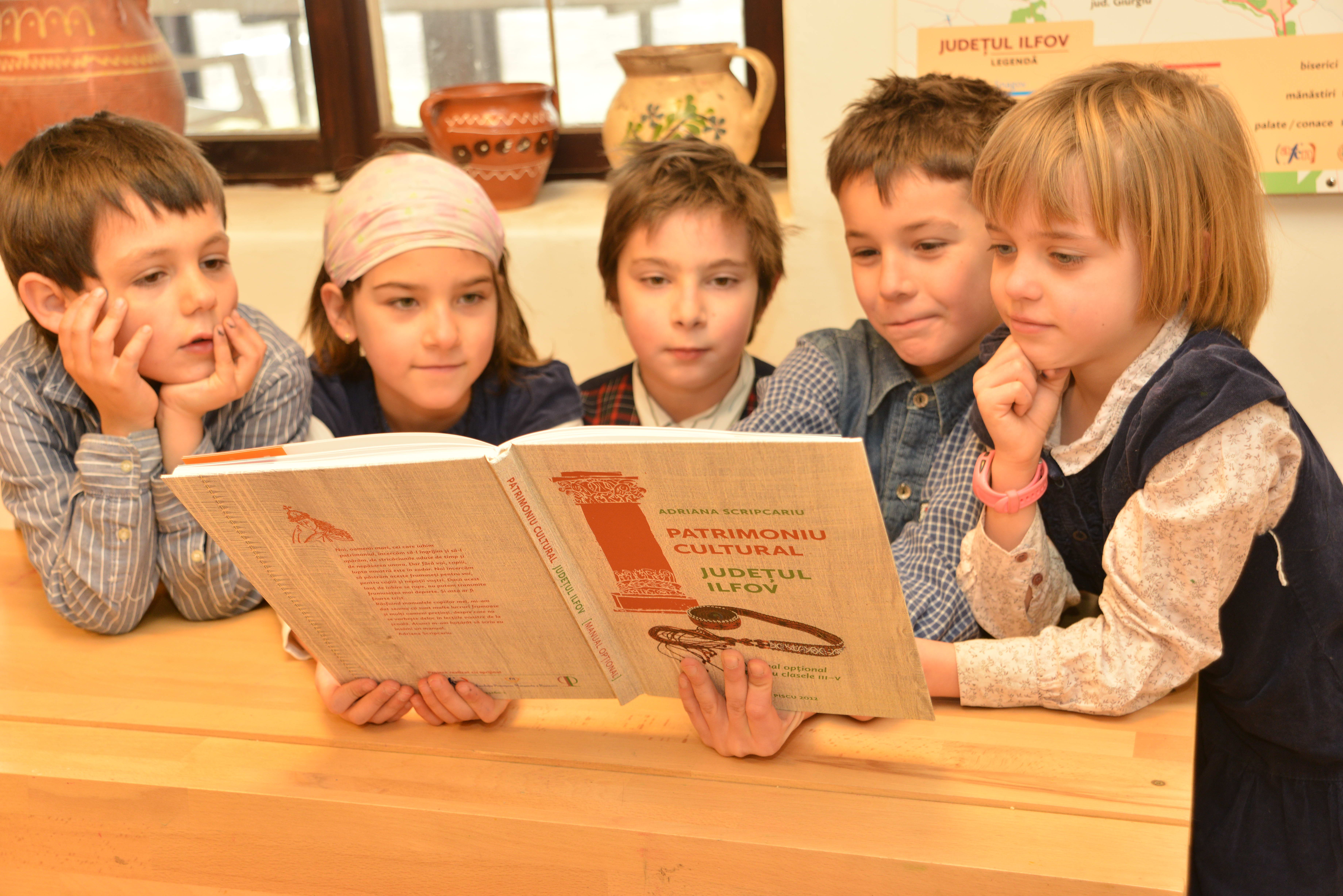 Patrimoniu cultural Judetul Ilfov, un manual scolar zonal