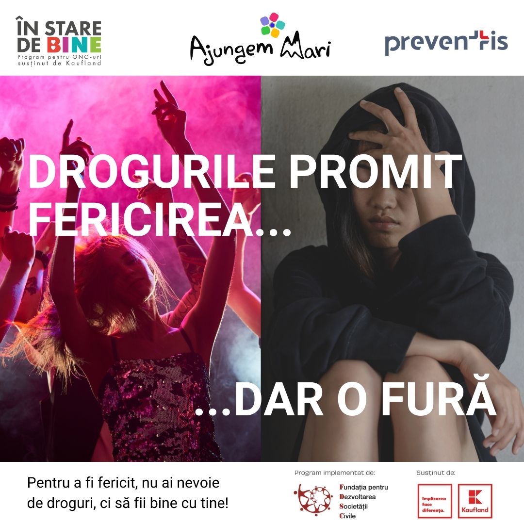 Fii bine cu tine! Educație & Prevenire NU dependență