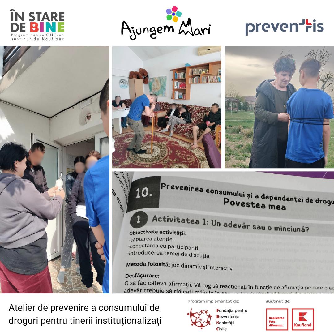 Fii bine cu tine! Educație & Prevenire NU dependență