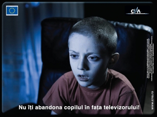 Nu iti educa copilul cu televizorul