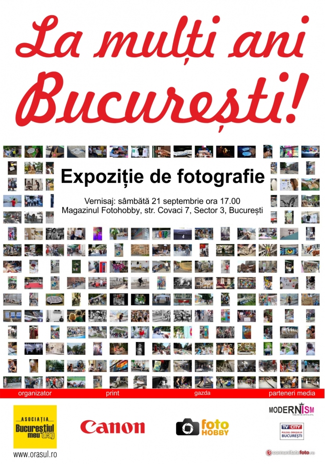 La multi ani, Bucuresti! – Expozitie de fotografie