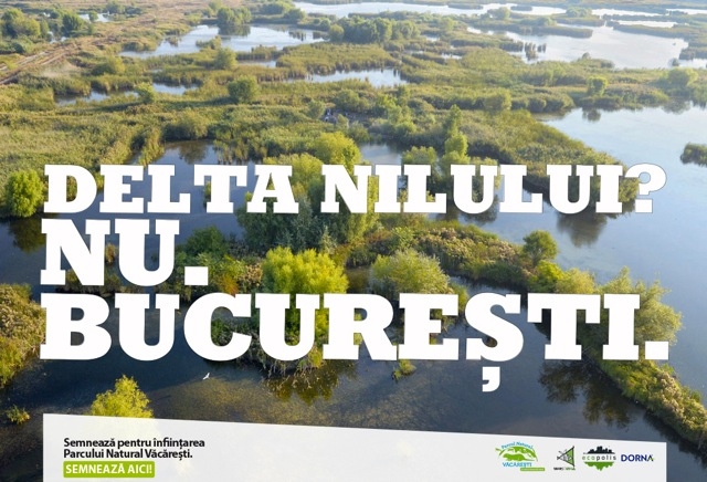 Share/like and sign in pentru Parcul Natural Vacaresti