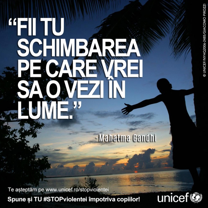 Sa punem capat violentei impotriva copiilor // UNICEF Romania
