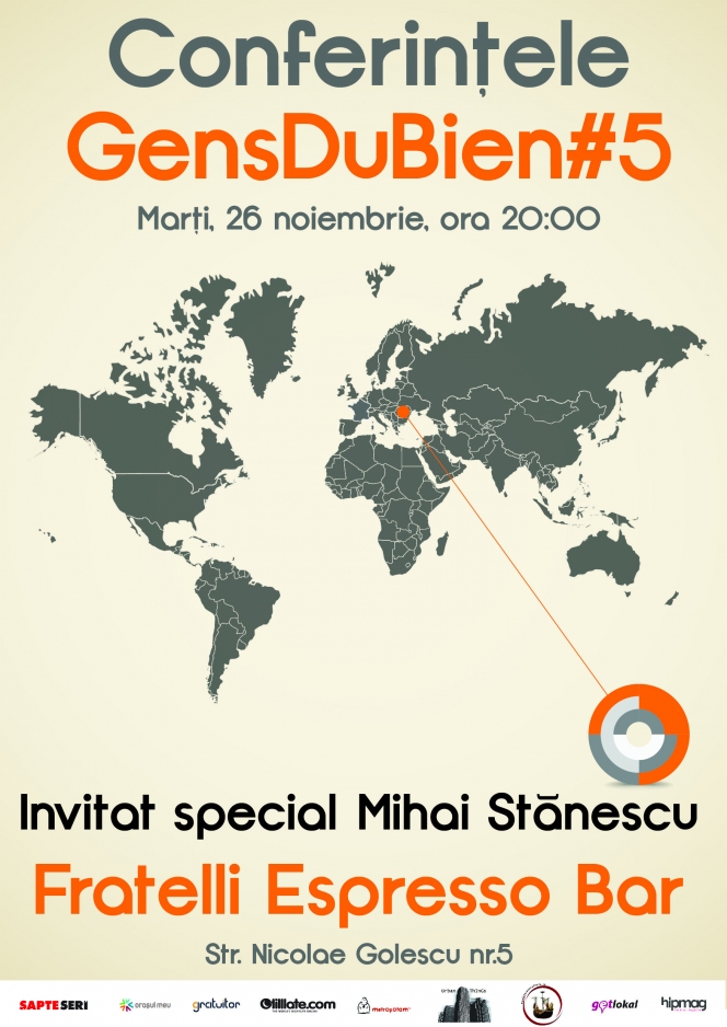 Conferintele GensDuBien #5. Invitat special: Mihai Stanescu