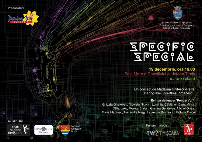 SPECIFIC SPECIAL, o piesa de teatru cu ecou social