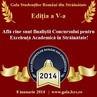 Afla cine sunt finalistii Concursului pentru Excelenta Academica in Strainatate!