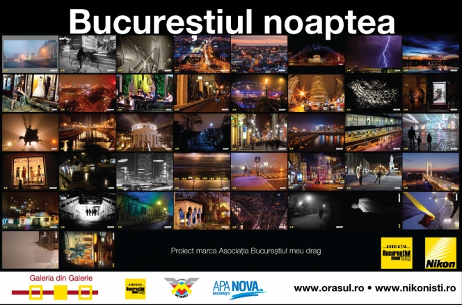 Expozitie cu un Bucuresti vazut noaptea, un Bucuresti altfel