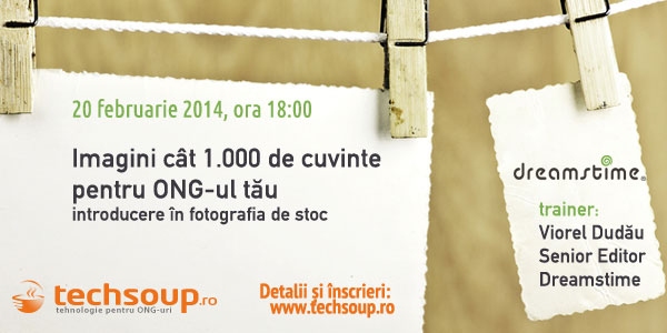 Webinar: fotografia de stoc pentru ONG-uri