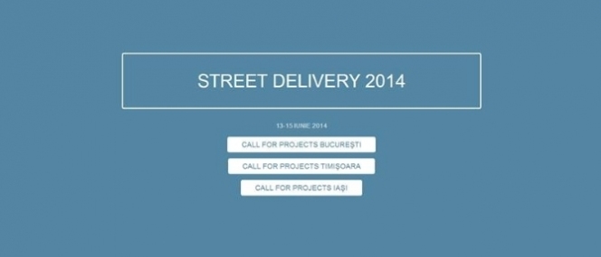 Ultima saptamana de inscrieri la Street Delivery 2014