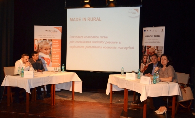 World Vision Romania va ajuta aproape 1900 de oameni sa dobandeasca o calificare sau sa deschida mici afaceri in domeniile mestesugurilor si turismului rural