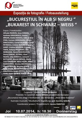 „Bucurestiul in alb si negru”, expozitie de fotografie