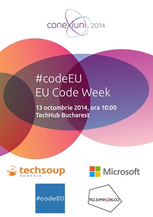 Conexiuni 2014 #EUCodeWeek - Invata sa construiesti aplicatii mobile pentru ONG-ul tau