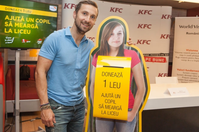 Ofera o Bursa la Liceu, impreuna cu World Vision Romania, KFC si Pizza Hut