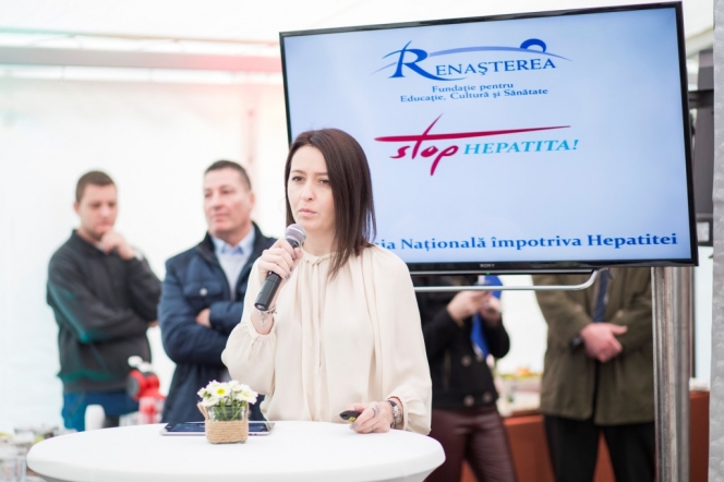 Fundatia “Renasterea” da startul Caravanei Nationale de informare si preventie a hepatitei A, B si C