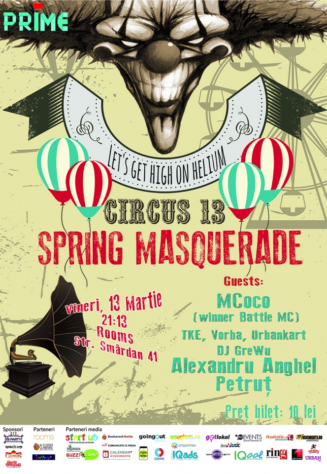 Spring Masquerade: Let’s get high on helium!