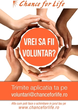 Fundatia Chance for Life recruteaza voluntari