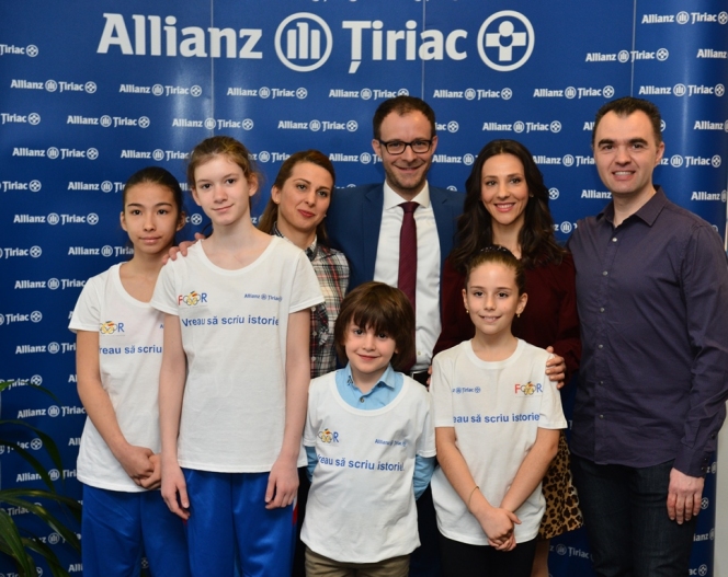 Tinerii sportivi vor sa scrie istorie. Fundatia Olimpica Romana lanseaza “Bursele de performanta Allianz - Tiriac”