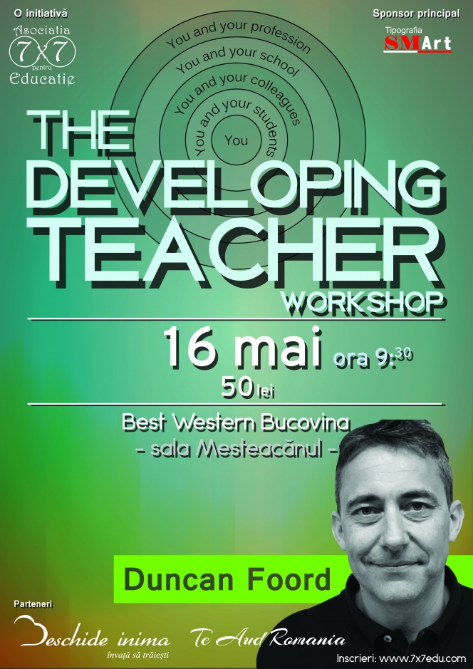 Workshop-ul The Developing Teacher