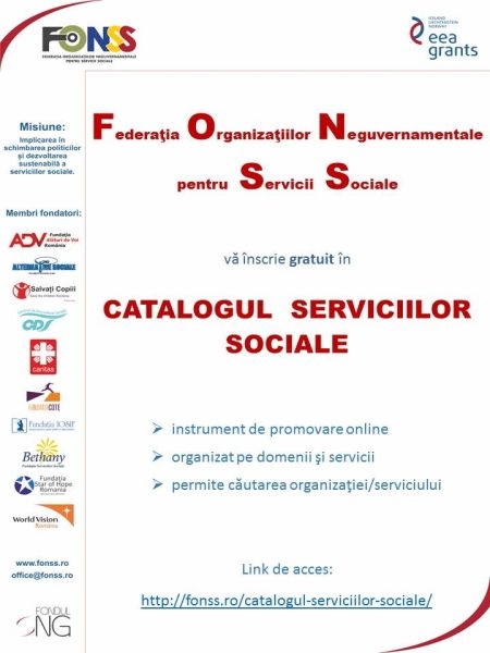 Catalogul Serviciilor Sociale