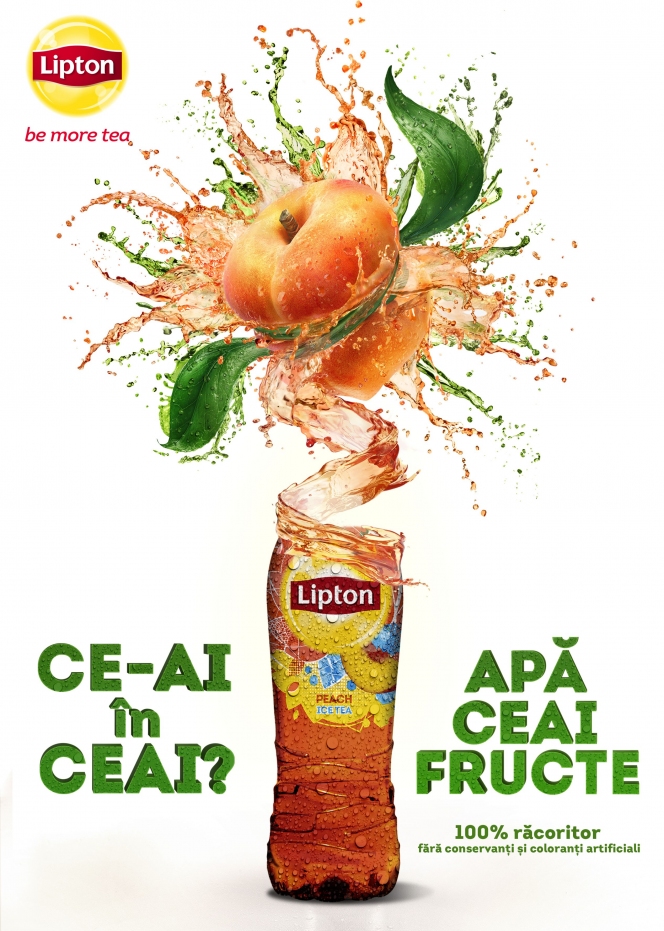 Afla „Ce-ai in ceai”, cu Lipton Ice Tea si Antonia