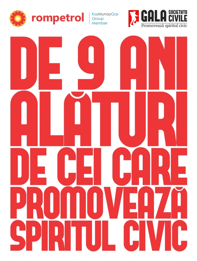 Campanie de promovare Gala Societatii Civile 2015